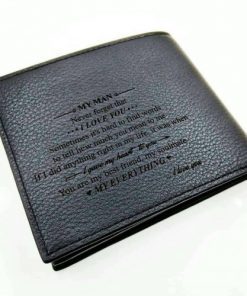 Engraved Wallet (Black)
