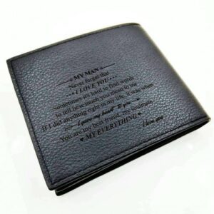 Engraved Wallet (Black)