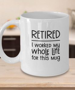Retired Mug