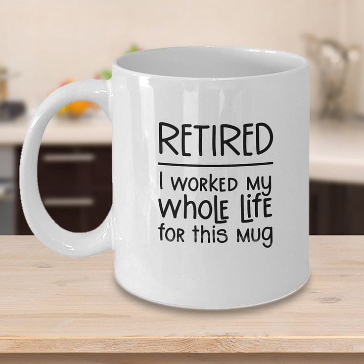 Retired Mug