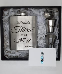 Customized Whiskey Flask