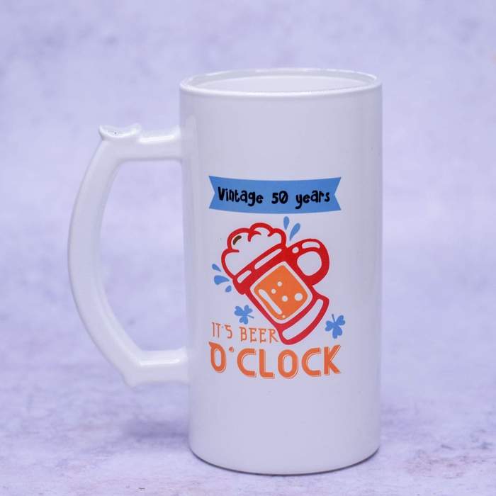 Personalized Frosted Mug (white)