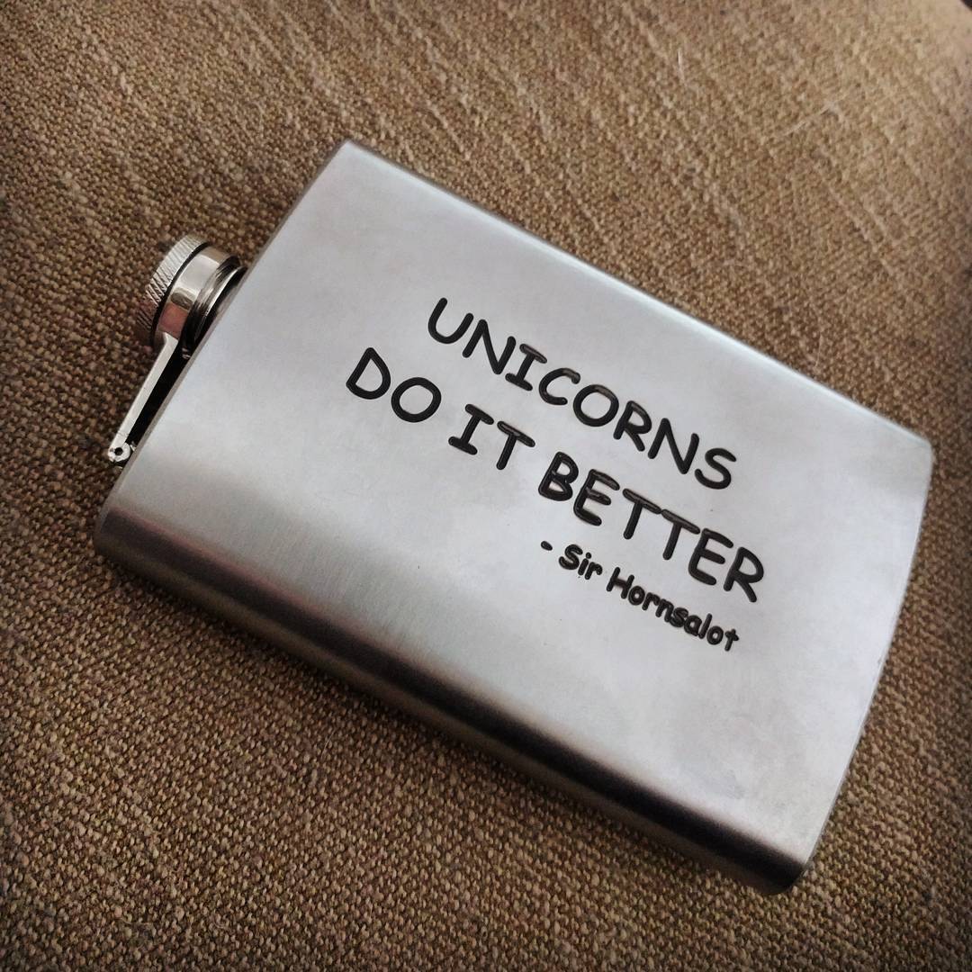 Customized Whiskey Flask - Image 2