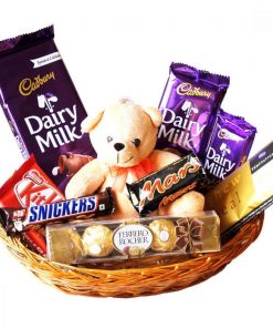 Basket of chocolates