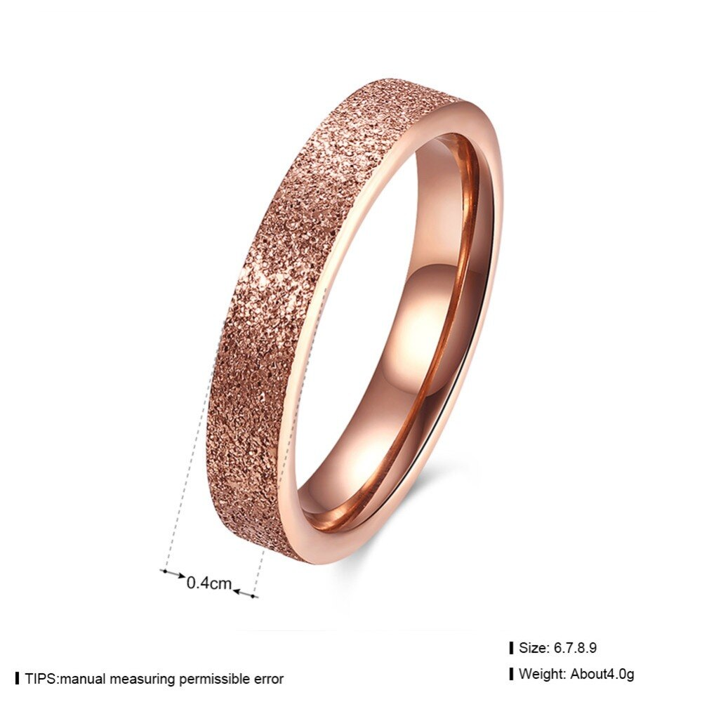 Stylish Persistent Colour Wedding Engagement Ring - Image 2