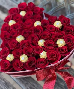 Red Heart Bouquet