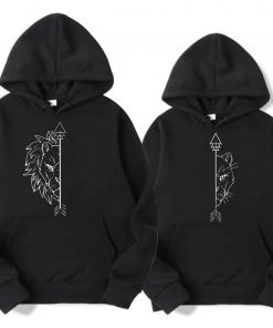 Couple Hoodies (Lion and lioness)