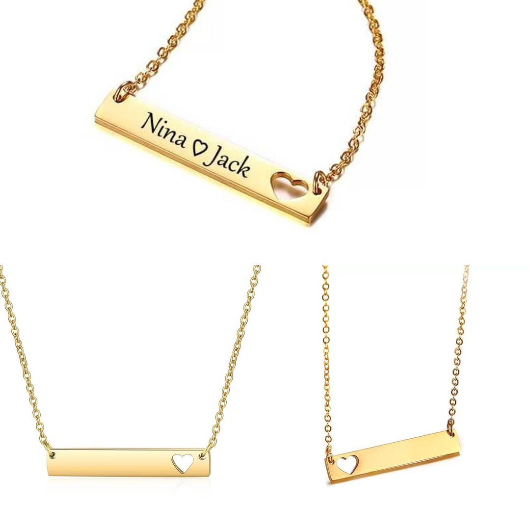 Love bar necklace