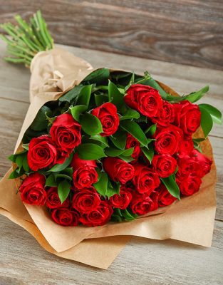 Pure Red Roses