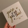 Personalized Card-Good Luck