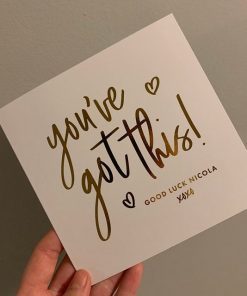 Personalized Card-Good Luck