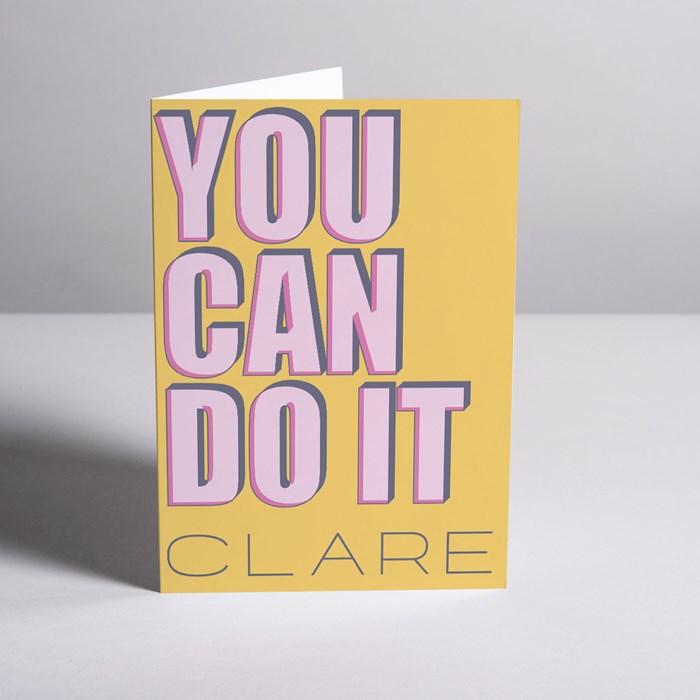 Personalized Card-Good Luck